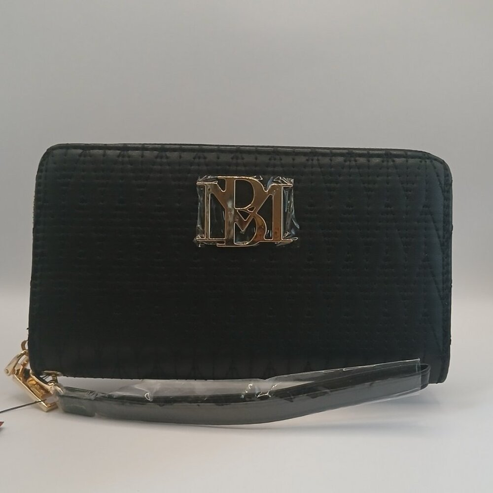 Badgley Mischka Quilt Continental Phone Wristlet